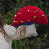 Mushroom Christmas Pillow