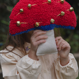 Mushroom Christmas Pillow